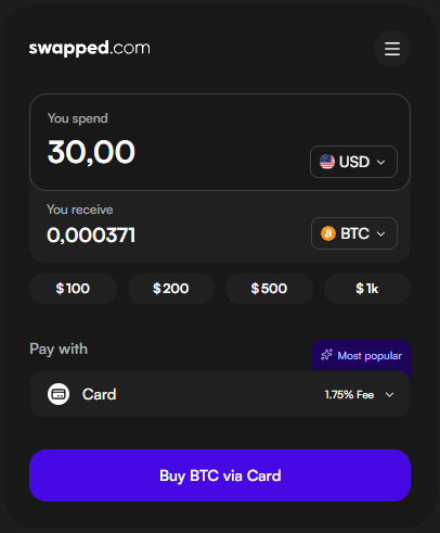 Swapped, step 1